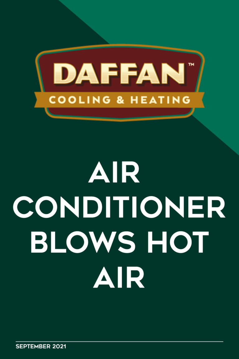 Air Conditioner Blows Hot Air